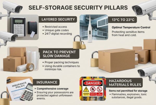 How self storage protects your belongings long term?